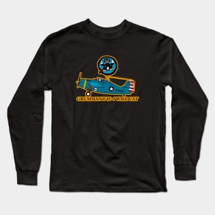 Grumman F4F-4 Wildcat Long Sleeve T-Shirt